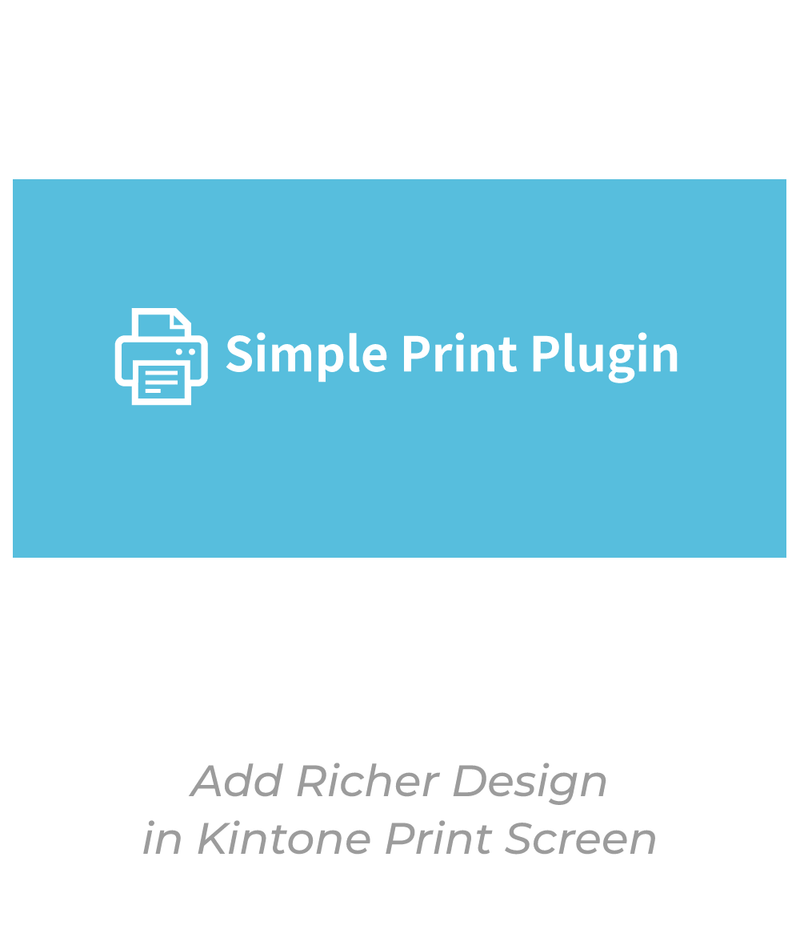 Simple Print Plugin